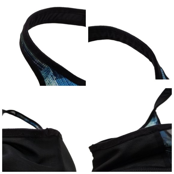 Lululemon Speed Up Sports Bra Sun Dazed Multi Blue Mesh Racerback 8 - Picture 14 of 15